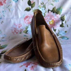 Aldo Men's Brown Leather Loafers